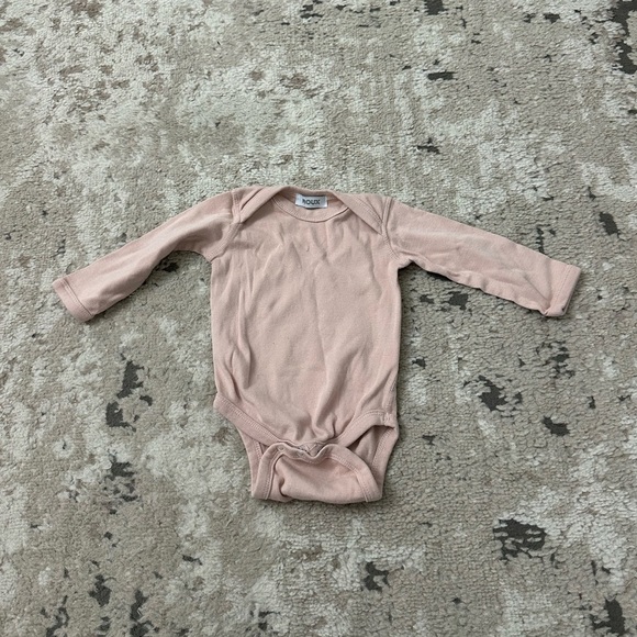 Roux Baby Pink Basic Onesie Size 6 Months - Picture 1 of 4